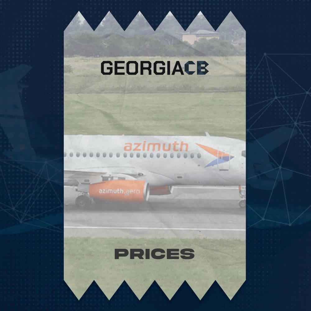 Azimuth flights from Georgia - Tbilisi and Batumi