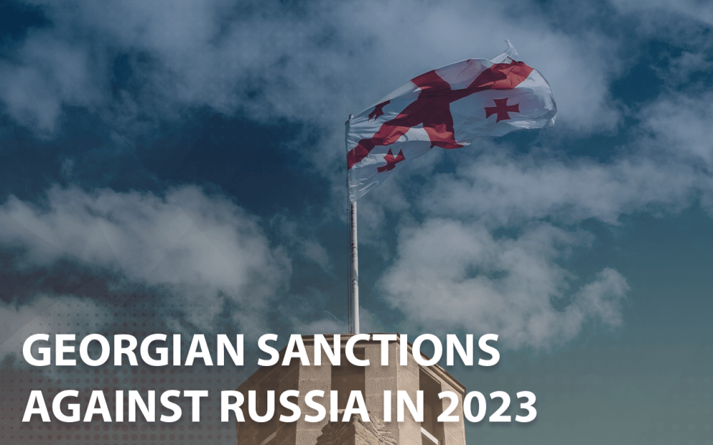 Georgian sanctions against Russia in 2023