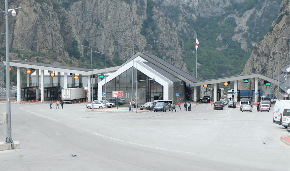 Live cameras on the border of Georgia